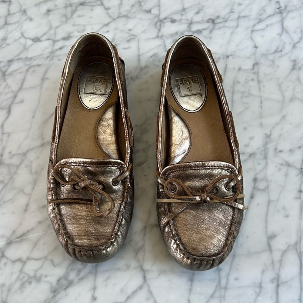 Frye Reagan Campus Driver Shoes size 7 womens